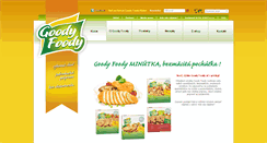 Desktop Screenshot of goodyfoody.sk